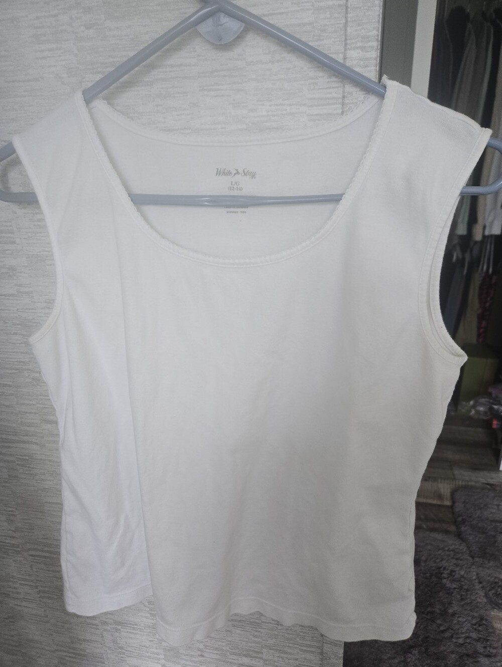 White Stag Classic White Scoop Neck Tank